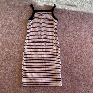 Forever 21 Pencil Strips Dress Size S (00-0) RN 94